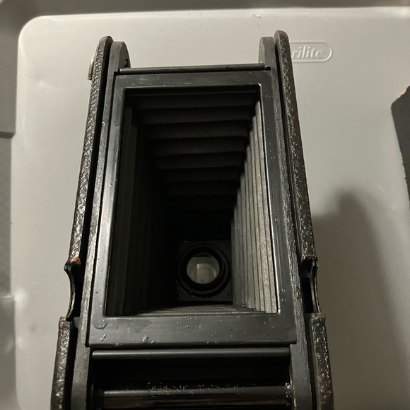 Kodak Junior No. 2c Autographic Black Classic Folding Film Camera - Picture 5 of 16